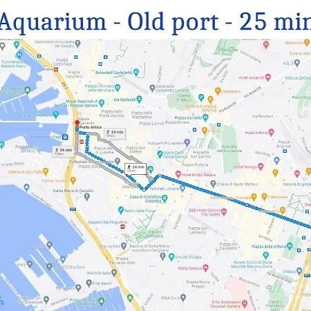 Attico 36 E 49 Con Terrazza Vista Mare E Parcheggio Grande 제노바