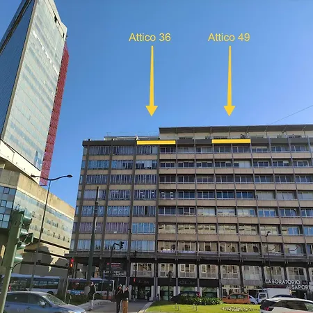Apartman Attico 36 E 49 Con Terrazza Vista Mare E Parcheggio Grande Genova