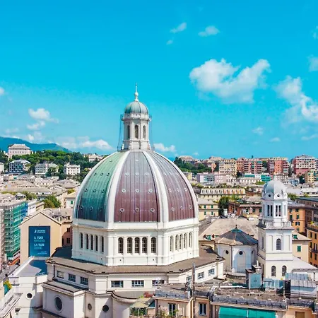 Attico Luxury Con Parcheggio E Terrazza Vista Mozzafiato Genoa