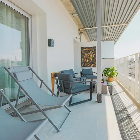 Attico 36 E 49 Con Terrazza Vista Mare E Parcheggio Grande 아파트 *