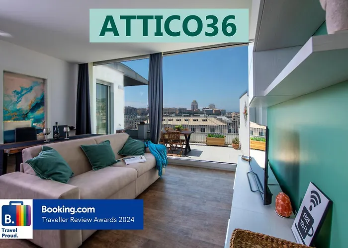 شقة Attico 36 E 49 Con Terrazza Vista Mare E Parcheggio Grande *